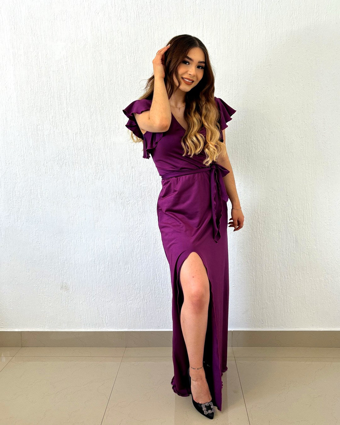 Color Uva Que Color De Zapatos Para Un Vestido Lila Color Lila