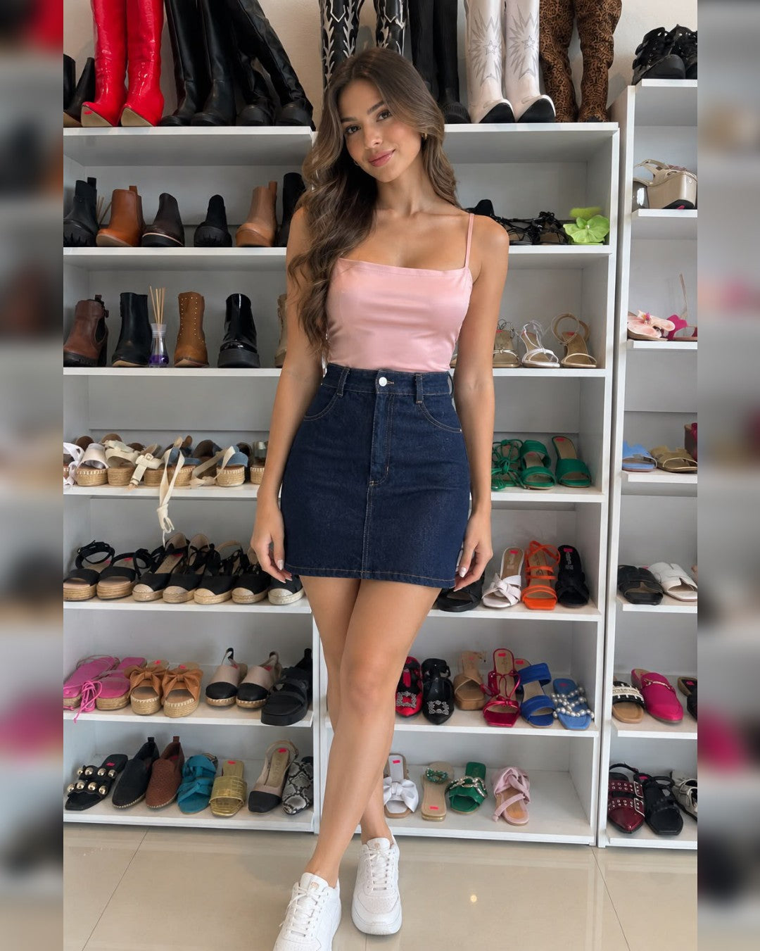 S0310 BLUSA ROSA PALO DE TIRANTES, DE LICRAS