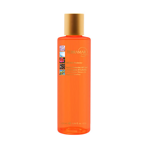 ACEITE PROTECTOR DEL SOL Y COLOR PARA EL CABELLO CON EXTRACTOS OLEOSOS DE ARGÁN Y CAMELINA / 120 ML