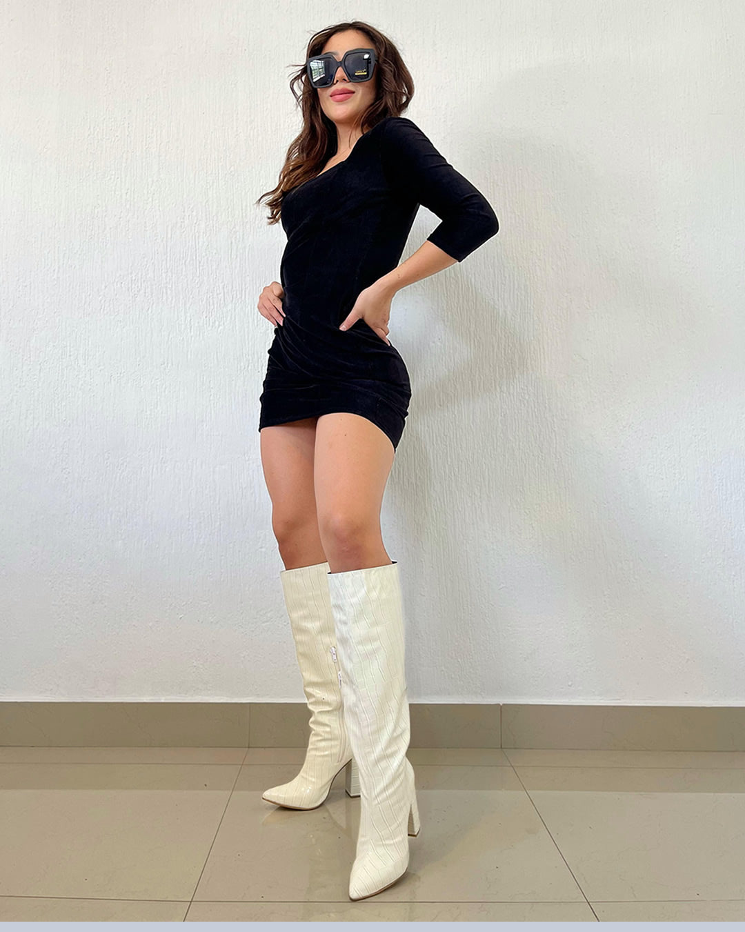 BOTAS LARGAS BLANCAS