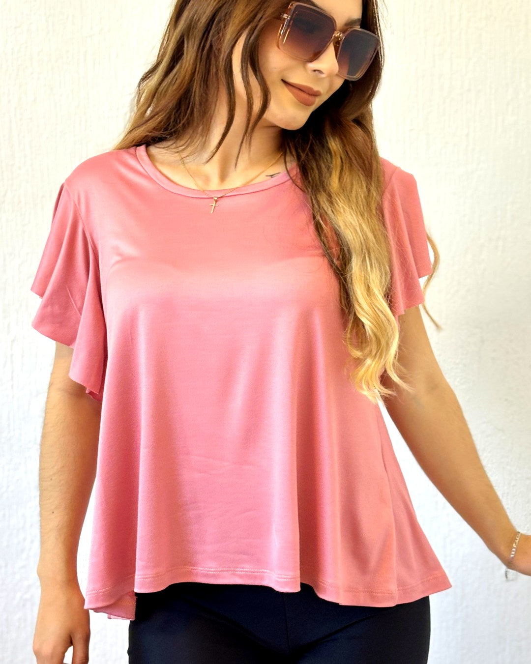 BLUSA MANGA MARIPOSA