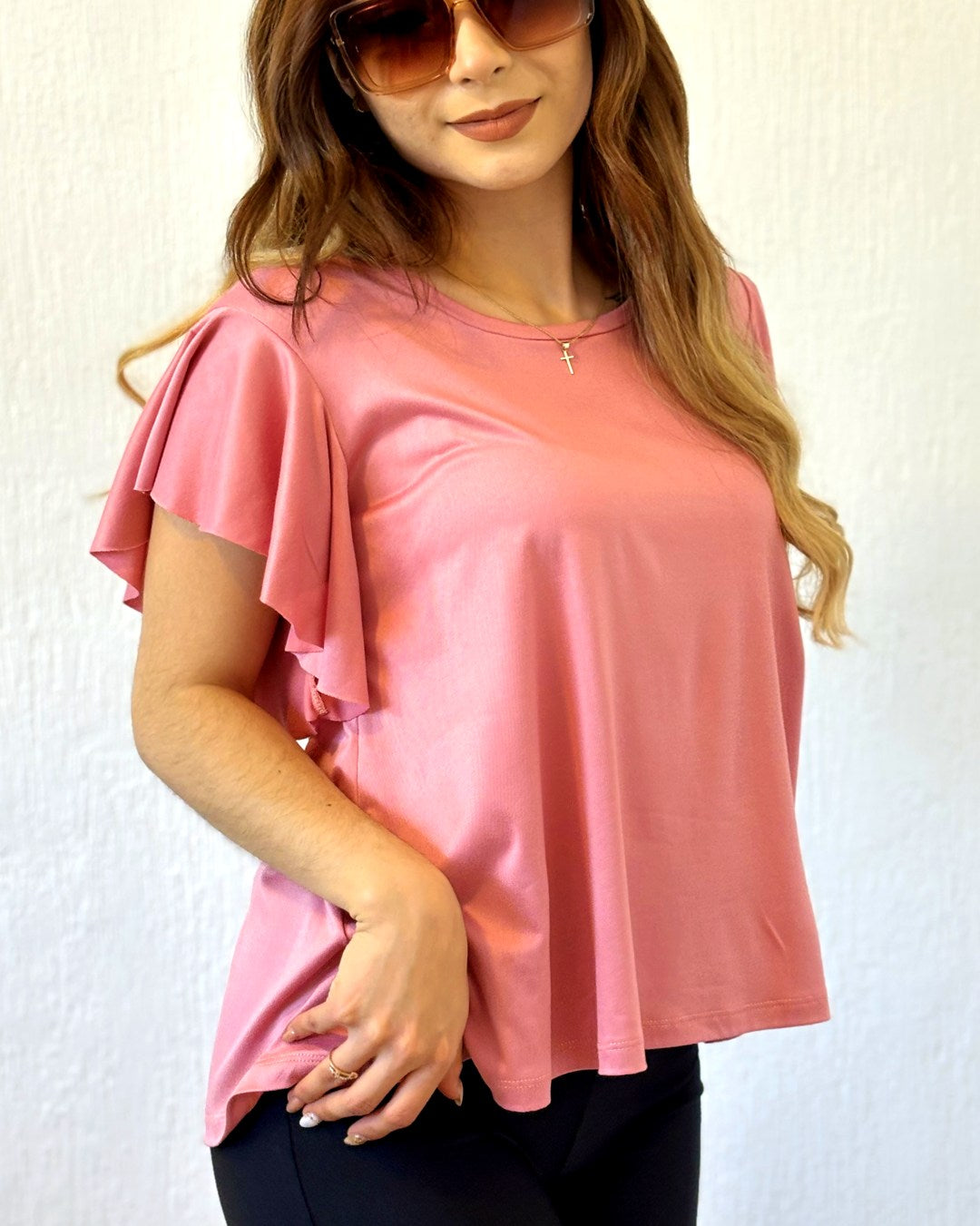 BLUSA MANGA MARIPOSA