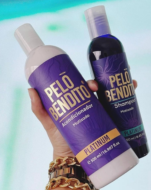 ACONDICIONADOR MATIZADOR  PLATINUM DE PELO BENDITO