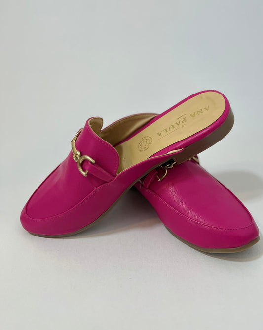 MULES DE HERRAJE MAGENTA