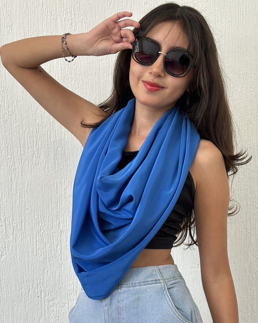 PASHMINA AZUL REY