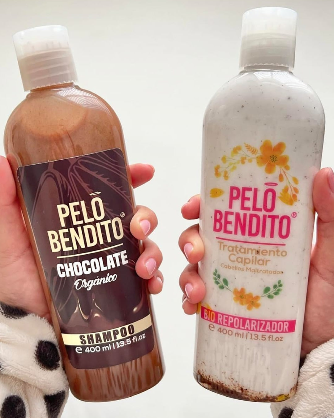 SHAMPOO DE CHOCOLATE DE PELO BENDITO