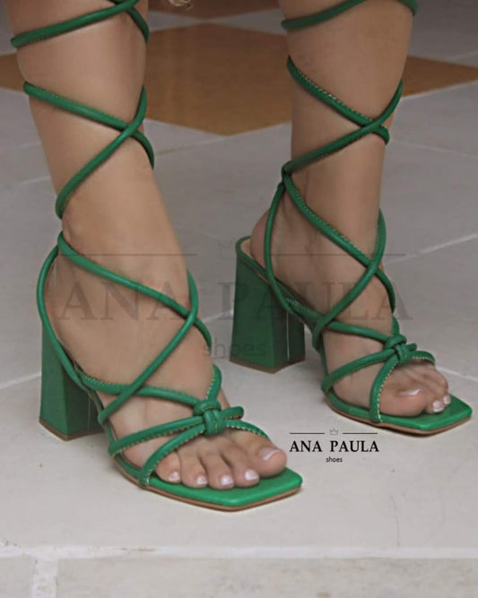 ZAPATILLAS DE ALPARGATAS VERDES