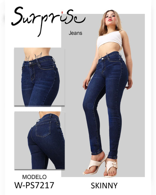 W-PS7217 SURPRISE PANTALÓN DE MEZCLILLA SKINNY