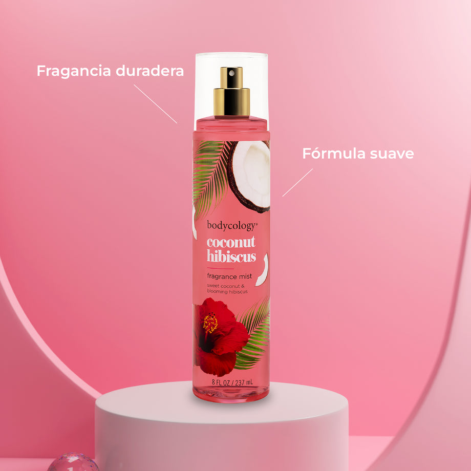 CP006 BODYCOLOGY FRAGANCIA CORPORAL EN SPRAY COCONUT HIBISCUS