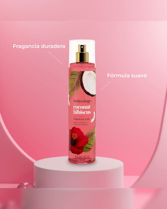 CP006 BODYCOLOGY FRAGANCIA CORPORAL EN SPRAY COCONUT HIBISCUS