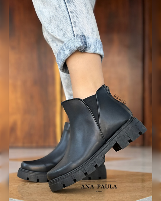 BOTIN NEGRO DE PISO BO-5110
